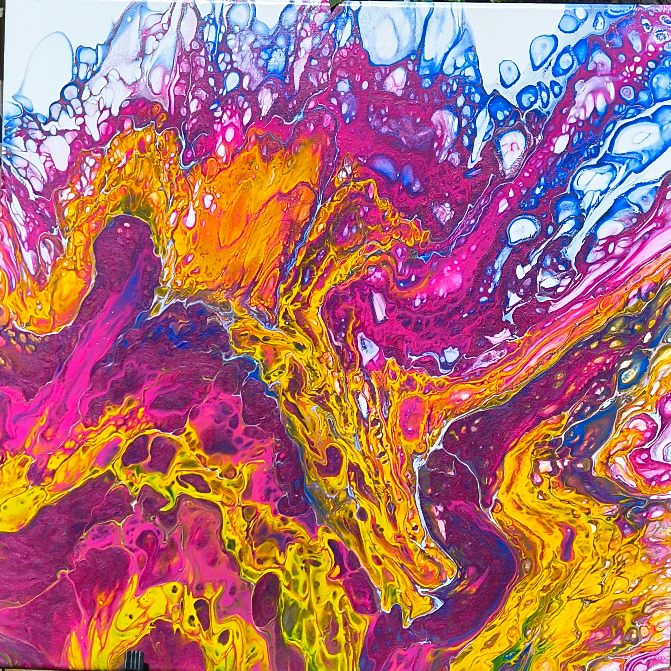 Bright Ignition - Acrylic painting by Chris Broussard